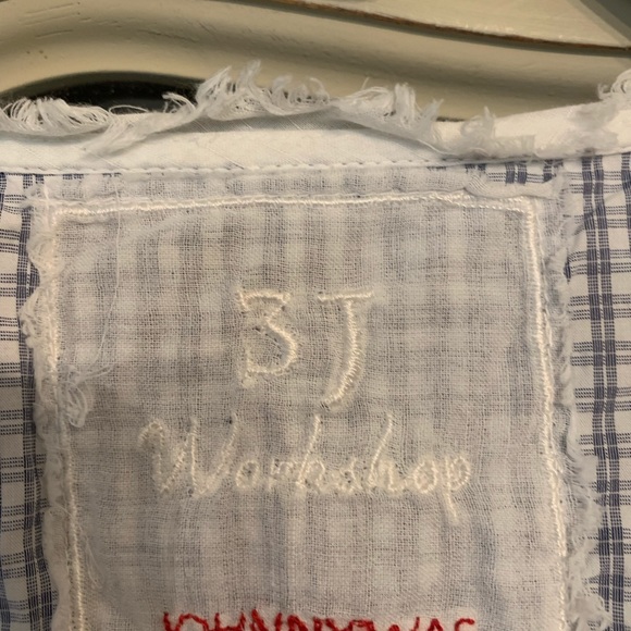 CCO TODAY!!! Johnny Was Embroidered cotton Top Boho Tunic Blouse S EUC - Picture 5 of 6